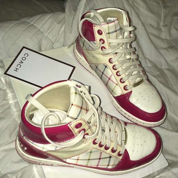 Coach Shoes - COACH high top sneakers